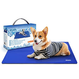 Nobleza Selbstkühlende Kühlmatte für Hunde und Katzen, Blau, Größe M, 65 x 50 cm - 1 Stk. – Bild 1 von 10