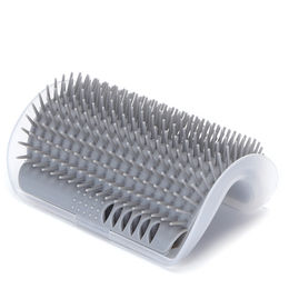 Nobleza Self Groomer Massageecke für Katzen mit Katzenminze 2er Pack Grau – Bild 1 von 7