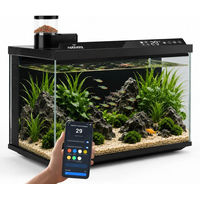 Produktbild von nobleza Smart Aquarium Set mit App-Steuerung 44x24x28,5cm