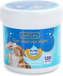 nobleza Tränentücher Pure Water Hypoallergener Augenreiniger 120 Stück - 120 Stk. – Bild 1 von 2