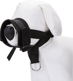 Nobleza Verstellbarer Hundemaulkorb aus Polyester in Schwarz Größe XL für Schnauzenumfang 23–34 cm – Bild 1 von 1