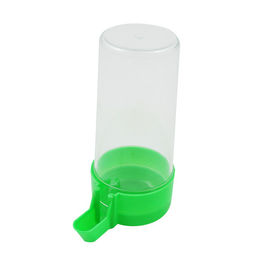 Produktbild von nobleza Vogel Futterspender aus Kunststoff transparent grün für Wildvögel