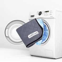 nobleza Waschbare Trainingsunterlage für Hunde und Welpen Grau – Bild 1 von 5