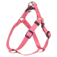 Produktbild von Noekie Flamingo Geschirr für Vögel Rosa Größe S Breite 15 mm aus Nylon