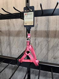 Produktbild von Noekie Flamingo Halsband für große Hunde in Rosa Größe M