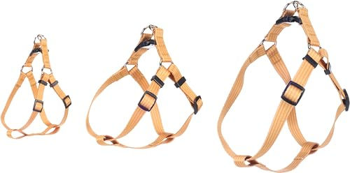 Produktbild von Noekie Flamingo Halsband Gelb Größe M für große Hunde