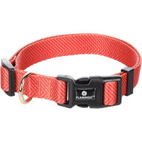 Produktbild von Noekie Hundehalsband Flamingo Orange Nylon Größe M