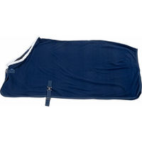 Produktbild von Nomad Tales Abschwitzdecke aus Fleece mit Bauchgurt marineblau 155 cm Rückenlänge