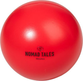 Produktbild von Nomad Tales Bloom Boomer Ball Hundespielzeug aus Kunststoff Rot Ø 24 cm
