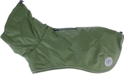 Nomad Tales Bloom Hundemantel Classic Oliv Grün wasserabweisend aus Polyester mit 70 cm Rückenlänge – Bild 1 von 1