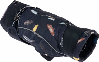 Produktbild von Nomad Tales Bloom Hundemantel Midnight Blau Bunt Wasserabweisend Polyester 60 cm Rückenlänge