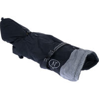 Produktbild von Nomad Tales Bloom Hundemantel Schwarz Wasserabweisend aus Nylon und Polyester für kleine bis große Rassen