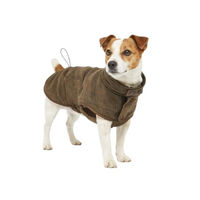 Produktbild von Nomad Tales Bloom Hundemantel Tartan Wintermantel für kleine Hunde mit weichem Innenfutter 35 cm