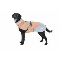 Produktbild von Nomad Tales Bloom Hundemantel Taupe 55 cm wasserdicht mit Fleece-Futter