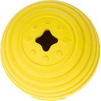 Produktbild von Nomad Tales Bloom Leckerli-Ball aus Gummi in Gelb und Bunt Ø 9 cm