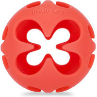 Produktbild von Nomad Tales Bloom Lochball Intelligenzspielzeug für Hunde aus Silikon Ø 10 cm