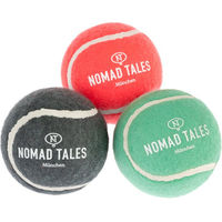 Produktbild von Nomad Tales Bloom Tennisball-Set für Hunde aus Gummi 3 Stück Bunt
