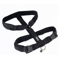Produktbild von Nomad Tales Blush Hundegeschirr Ebony Schwarz XS 15 mm breit
