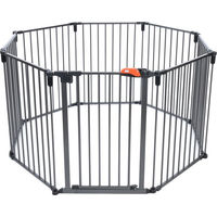Produktbild von Nomad Tales Calma Premium Outdoor Hundelaufstall aus Metall Ø 160 x H 77/113 cm wasserabweisend