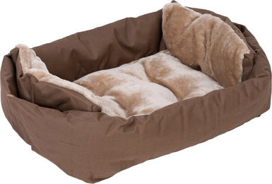 Produktbild von Nomad Tales Hundebett Blush Boot 2-in-1 Größe S Braun Beige