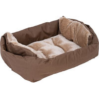 Produktbild von Nomad Tales Hundebett Blush Boot 2-in-1 Größe S Braun Beige