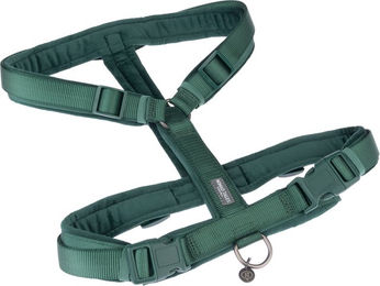 Produktbild von Nomad Tales Hundegeschirr Blush Emerald in Größe L aus Polyester mit 25 mm Breite