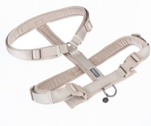 Produktbild von Nomad Tales Hundegeschirr Blush in Taupe Größe S mit 37-53 cm Brustumfang