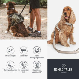 Nomad Tales Hundeleine Blush Limited Edition mocha 200 cm – Bild 1 von 1