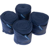 Produktbild von Nomad Tales Pferde Gamaschen aus Fleece in Blau für Warmblut 4er Set