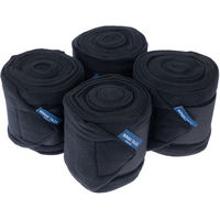 Produktbild von Nomad Tales Pferdebandagen aus Fleece in Schwarz Full 4er Set