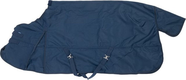 Produktbild von Nomad Tales Regendichte Outdoordecke aus Oxford-Gewebe in Marineblau mit 165 cm Rückenlänge