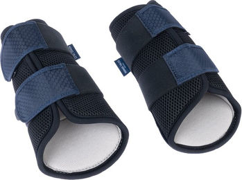Produktbild von Nomad Tales Set aus Gamaschen und Hufglocken in Blau Größe XL aus Polyester und Elastan