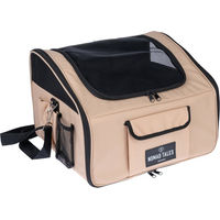 Produktbild von Nomad Tales Spirit Autositz für Hunde Mini in Beige aus Polyester L 44 x B 37 x H 30 cm