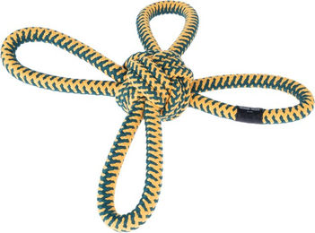Produktbild von Nomad Tales Spirit Fliegender Seil-Ball Wurfspielzeug aus Polyester für Hunde aller Größen und Altersstufen Ø 36 x H 8 cm