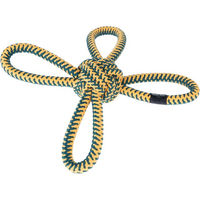Produktbild von Nomad Tales Spirit Fliegender Seil-Ball Wurfspielzeug aus Polyester für Hunde aller Größen und Altersstufen Ø 36 x H 8 cm