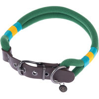 Produktbild von Nomad Tales Spirit Hundehalsband aus Tau in Grün Größe L 46-52 cm Halsumfang 40 mm breit