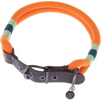 Produktbild von Nomad Tales Spirit Hundehalsband Tangerine Orange aus Polyester Größe L 46-52 cm Halsumfang 40 mm breit