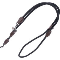 Produktbild von Nomad Tales Spirit Hundeleine aus Polyester Schwarz 200 cm lang 10 mm Durchmesser