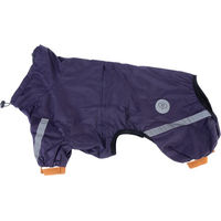 Produktbild von Nomad Tales Spirit Hundeoverall Berry Waterproof für kleine bis mittelgroße Hunde 50 cm Rückenlänge