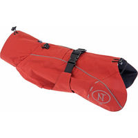 Produktbild von Nomad Tales Spirit Hunderegenmantel Copper aus Polyester in Rot mit 50 cm Rückenlänge
