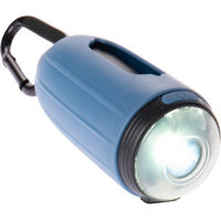 Produktbild von Nomad Tales Spirit Kotbeutelspender mit Taschenlampe und 1 Rolle Kotbeutel in Blau
