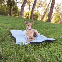 Produktbild von Nomad Tales Spirit Reise-Kühlmatte für Hunde und Katzen aus Polyester in Blau
