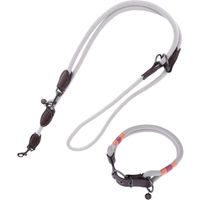 Produktbild von Nomad Tales Spirit Set Halsband und Leine aus Polyester in Grau Größe XL mit 200 cm Leine - 200 cm