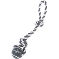 Produktbild von Nomad Tales Spirit Spieltau mit Ball aus Polyester Grau Weiß Ø 8 x L 41 cm