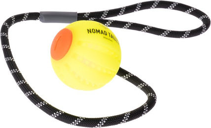 Nomad Tales Spirit USB LED Ball mit Seil aus Silikon Gelb Ø 6,4 x L 61 cm – Bild 1 von 1