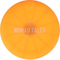 Produktbild von Nomad Tales Spirit USB LED Wurfscheibe aus Silikon in Orange Ø 20 x H 1 cm
