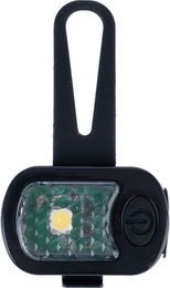 Produktbild von Nomad Tales Spirit USB Leuchtanhänger aus Silikon in Schwarz mit wiederaufladbarem Akku und wasserabweisender Funktion