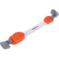 Produktbild von Nomad Tales Spirit USB Leuchtband Jelly Orange aus Silikon wasserabweisend und wiederaufladbar L 18,5 x B 3,5 x H 1,7 cm