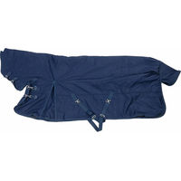Produktbild von Nomad Tales Wasserdichte High-Neck Winterdecke für Pferde in Marineblau mit 155 cm Rückenlänge