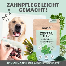 noms+ Dentalmix Zahnpflege-Pulver für Hunde 150g - 150 g – Bild 1 von 3